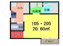 ソフィアテラス武里の間取り画像