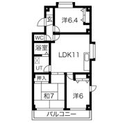 プリミエール藤江Ⅰの間取り画像