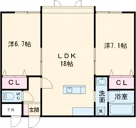 ロピュールの間取り画像