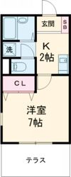 グレイス東磯山の間取り画像