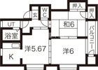 タウンハウスヨシダF5棟の間取り画像