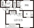 コーポ JKL K棟の間取り画像