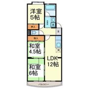 サンパーク大鐘の間取り画像