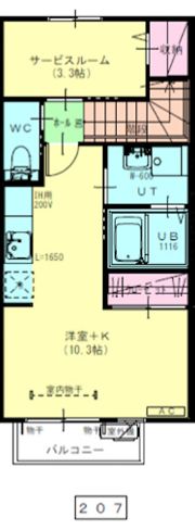 リアンの間取り画像