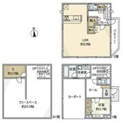 奥沢戸建の間取り画像
