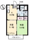 エクセランルミエール A棟の間取り画像