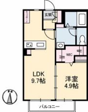 ベルエア C棟の間取り画像