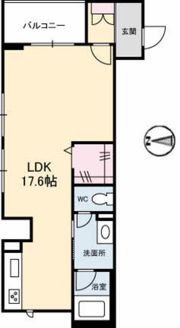 シャーメゾンステージ新山口駅前 A棟の間取り画像