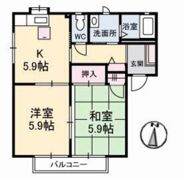 サン・シュライン E棟の間取り画像