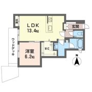 シュプロス元住吉の間取り画像