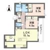 シュプロス元住吉の間取り画像