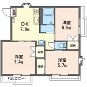 パークサイドヒルAの間取り画像
