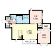 フォートフェアリーの間取り画像