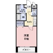 ラフィネ美里Cの間取り画像