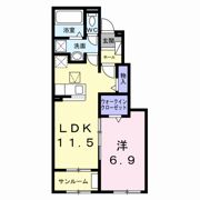 シュシュテラスの間取り画像