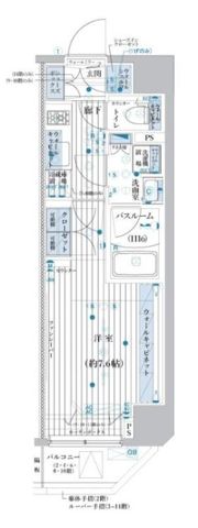 ブライズ池袋の間取り画像