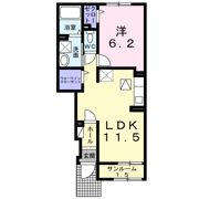 シュバルツハウス防府の間取り画像