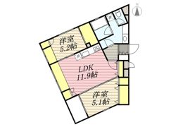 aLATO祐天寺の間取り画像