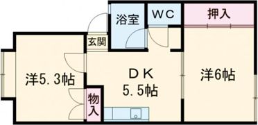 メゾン高田の間取り画像