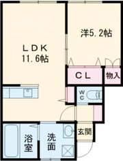 ラインサイドコーポの間取り画像