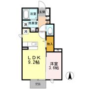 ファイン西大野の間取り画像