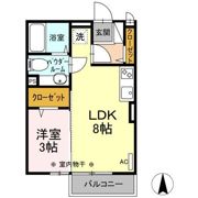 モデルノ Aの間取り画像