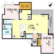 DーROOM上新庄南口の間取り画像