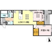 DーROOM villaの間取り画像