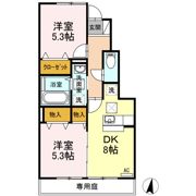 エクセレント･シュガー A棟の間取り画像