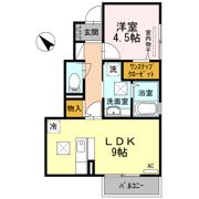 ベルクフェルトの間取り画像