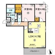 クルール東野の間取り画像