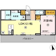 クルール東野の間取り画像