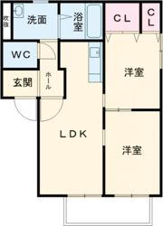 レジデンシャルの間取り画像