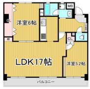 コーポウィスタリアⅡの間取り画像