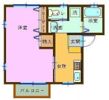グランブルー北安東B棟の間取り画像