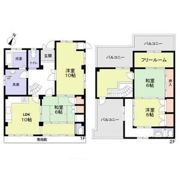 八尾市南本町2丁目戸建の間取り画像