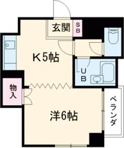 七福マンション 八幡町の間取り画像