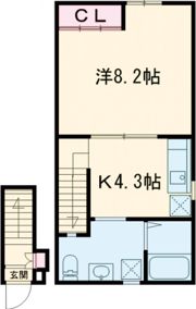 ラニモアナ高梨の間取り画像
