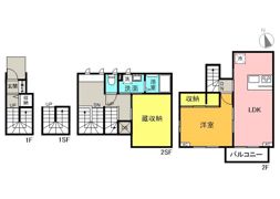 ヒーローズ八万の間取り画像