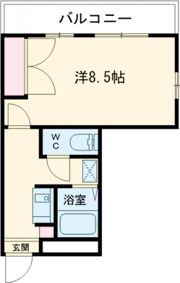 レジデンス加美平の間取り画像