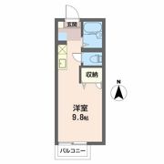 メゾンこにし Bの間取り画像