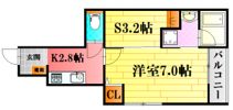 トラストコートⅡ番館の間取り画像