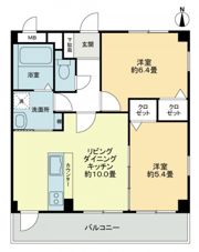 フォブール山地の間取り画像
