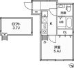 ルクール平和台の間取り画像