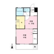 ダイアモンドフラットの間取り画像