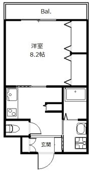 プロスペラールの間取り画像