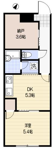 ブリックハウス新所沢の間取り画像