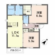 パピヨンの間取り画像