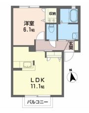 ラシェールの間取り画像