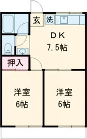 コーポ河芸の間取り画像